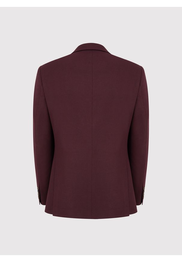 Pako Lorente - PAKO LORENTE – Marynarka garniturowa w kolorze bordowym. Okazja: na ślub cywilny, na co dzień, na wesele. Kolor: czerwony. Materiał: poliester, elastan, wiskoza. Wzór: gładki. Styl: casual