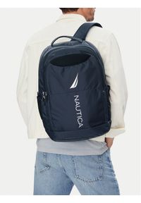 Nautica Plecak C-NTC-M-003-08 Granatowy. Kolor: niebieski. Materiał: materiał #1