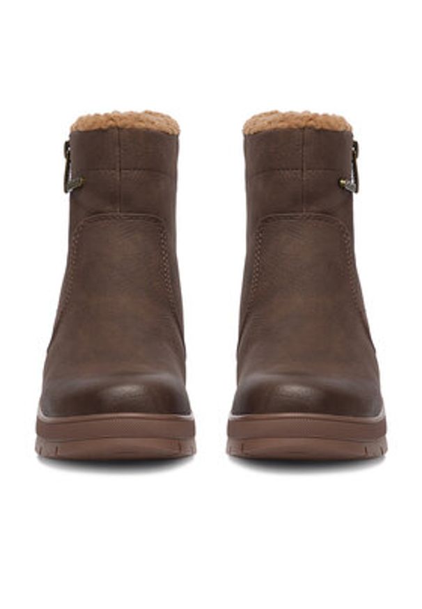 Go Soft Botki CEO-INES WS5921-03 Brązowy. Kolor: brązowy. Materiał: materiał