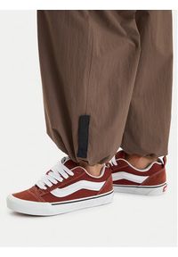Vans Tenisówki Knu Skool VN000D22FSB1 Bordowy. Kolor: czerwony. Materiał: skóra, zamsz #6