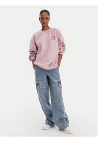 RVCA Bluza 23B463504 Fioletowy Regular Fit. Kolor: fioletowy. Materiał: bawełna #4