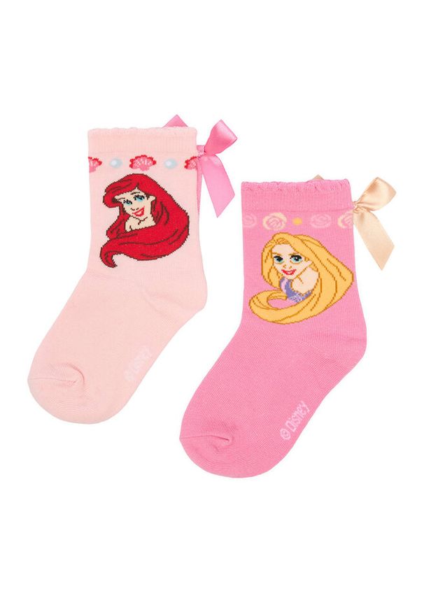 Skarpety długie Princess. Kolor: różowy