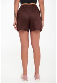 Ecoalf - Szorty damskie lniane Eras ECOALF. Materiał: len #4