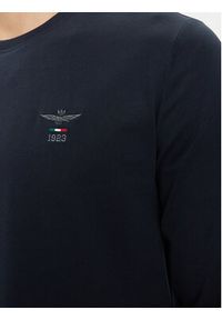 Aeronautica Militare Longsleeve 242TS2305J592 Granatowy Regular Fit. Kolor: niebieski. Materiał: bawełna. Długość rękawa: długi rękaw #4