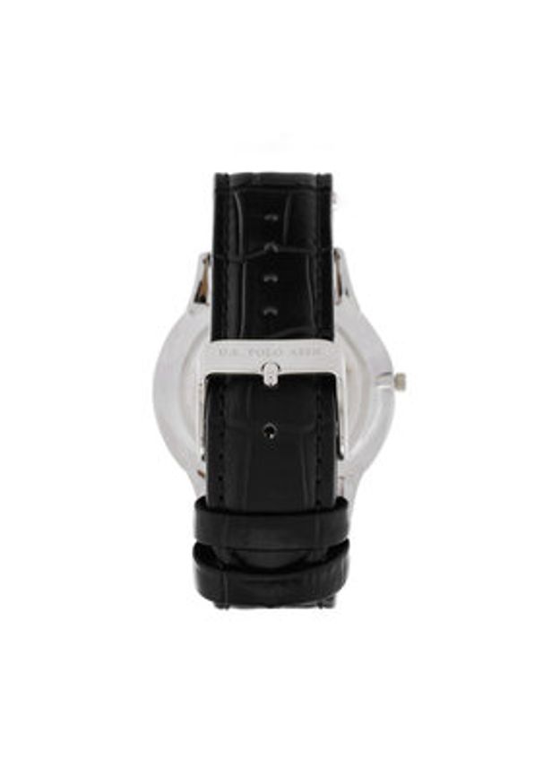 U.S. Polo Assn. Zestaw zegarek i bransoletka Jeremy USP6391TW Czarny. Kolor: czarny