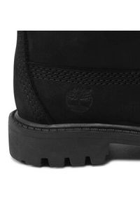 Timberland Trapery 6 In Premium Wp Boot TB0128070011 Czarny. Kolor: czarny. Materiał: nubuk, skóra