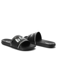 Czarne Klapki Lee Cooper Męskie Profilowane Buty Na Lato. Kolor: czarny. Sezon: lato. Styl: elegancki, wakacyjny, klasyczny #6