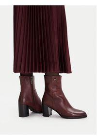 Beverly Hills Polo Club Botki CEO-WI40-MABEL-01 Bordowy. Kolor: czerwony. Materiał: skóra #9