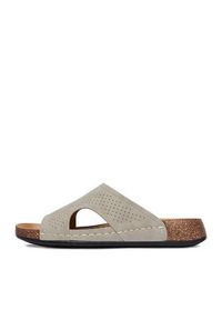 Go Soft Klapki CEO-W25701 Szary. Kolor: szary. Materiał: skóra #8