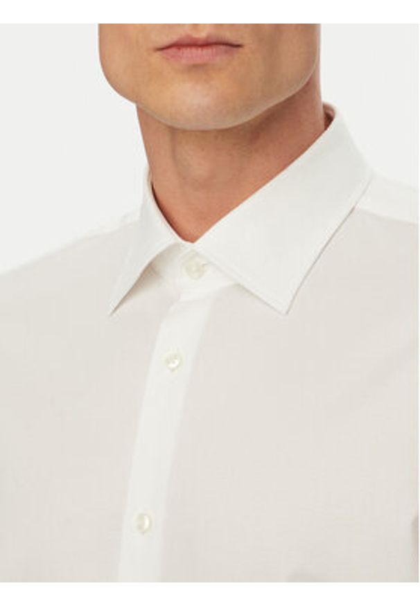 BOSS Koszula H-Joe 50560583 Biały Regular Fit. Kolor: biały. Materiał: bawełna