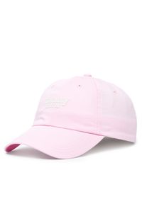 Czapka z daszkiem Tommy Jeans. Kolor: różowy #1