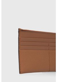 MICHAEL Michael Kors portfel skórzany damski kolor brązowy. Kolor: brązowy. Materiał: skóra #5