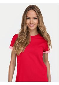 JDY Sukienka codzienna Ivy 15174793 Czerwony Regular Fit. Okazja: na co dzień. Kolor: czerwony. Materiał: syntetyk. Typ sukienki: proste. Styl: casual #6