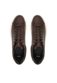 BOSS Sneakersy Bulton 50557820 Brązowy. Kolor: brązowy. Materiał: skóra #3