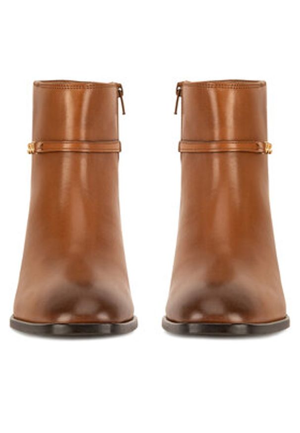 Sergio Bardi Botki WI32-E1097-02SB Brązowy. Kolor: brązowy. Materiał: skóra