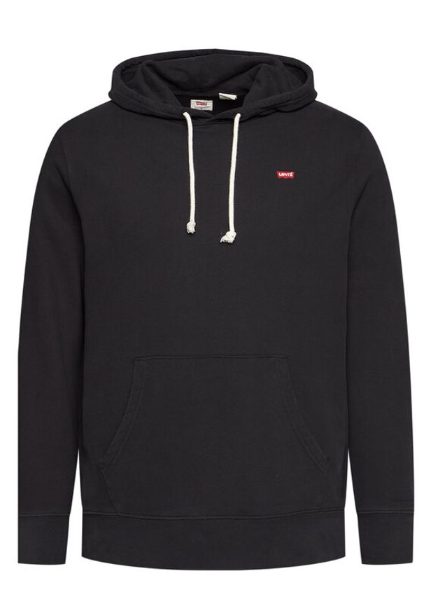 Levi's® Bluza New Original 34581-0001 Czarny Regular Fit. Kolor: czarny. Materiał: bawełna