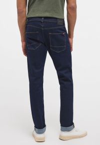 Mustang - Męskie Spodnie Jeansowe MUSTANG Vegas Slim Denim Blue 1014246 5000 940