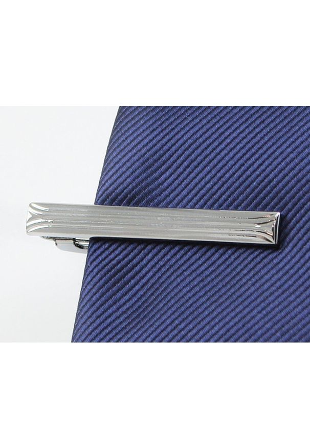 Alties - Elegancka Spinka do Krawata (5cm) - ALTIES - Srebrna. Kolor: srebrny
