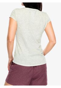 ROYAL ROBBINS - Koszulka bawełniana damska Royal Robbins Featherweight Slub Tee. Kolor: zielony. Materiał: bawełna
