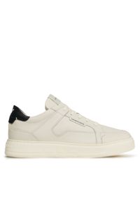 Emporio Armani Sneakersy X4X568 Biały. Kolor: biały. Materiał: skóra