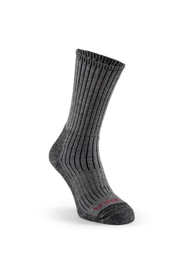 BRIDGEDALE - Męskie skarpety trekkingowe Bridgedale Midweight Merino Comfort Charcoral. Kolor: szary. Materiał: wełna, lycra, elastan, poliester, nylon. Sport: outdoor, turystyka piesza