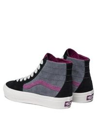 Vans Sneakersy Sk8-Hi Tapered Vr3 VN0009Q0B5P1 Czarny. Kolor: czarny. Materiał: materiał. Model: Vans SK8 #3