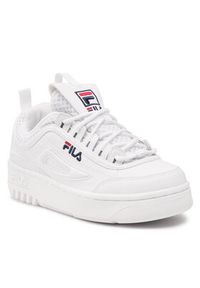 Fila Sneakersy Fx Disruptor Wmn 1011386.1FG Biały. Kolor: biały. Materiał: skóra #8