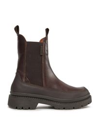 GANT - Gant Sztyblety Prepnovo Chelsea Boot 27551396 Brązowy. Kolor: brązowy. Materiał: skóra