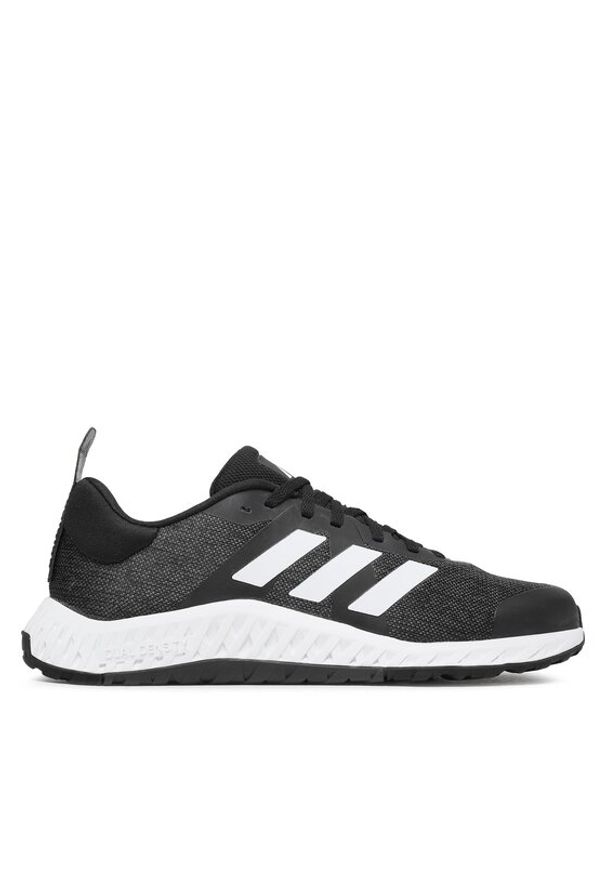 Adidas - adidas Buty na siłownię Everyset Trainer ID4989 Czarny. Kolor: czarny. Materiał: materiał. Sport: fitness