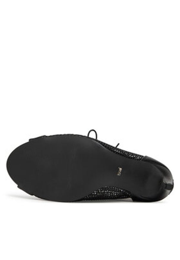 DeeZee Botki HY8372-3 Czarny. Kolor: czarny. Materiał: skóra