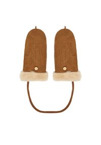 EMU Australia Rękawiczki Damskie Montana W7019 Brązowy. Kolor: brązowy. Materiał: skóra #1
