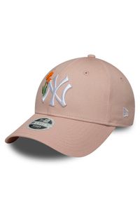 New Era Czapka z daszkiem New York Yankees Womens MLB 9FORTY 60667503 Różowy. Kolor: różowy. Materiał: materiał, bawełna