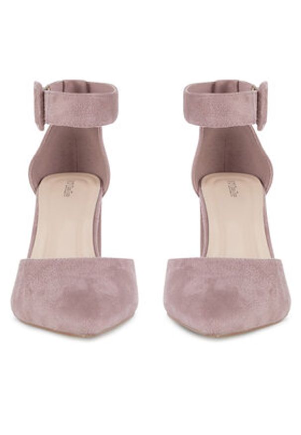 DeeZee Czółenka LH230312-5 Różowy. Kolor: różowy. Materiał: materiał