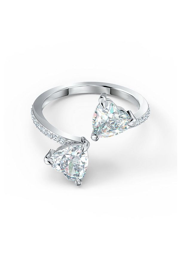 Swarovski - Pierścionek ATTRACT SOUL. Kolor: srebrny