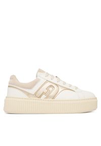 Furla Sneakersy Sky Lace-Up YM55FKY BX4679 BD 5305S Kremowy. Kolor: kremowy. Materiał: skóra #1