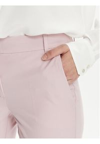 Marella Chinosy Turku 2413131041 Różowy Slim Fit. Kolor: różowy. Materiał: syntetyk #5