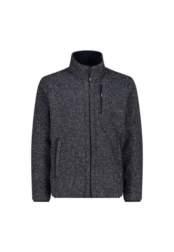 Bluza męska turystyczna CMP 32M1827. Kolor: niebieski. Materiał: polar. Sport: turystyka piesza