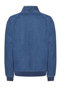 Adidas - adidas Bluza adicolor First Blue Denim JX6457 Niebieski Regular Fit. Kolor: niebieski. Materiał: bawełna #3