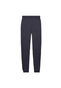 FRUIT OF THE LOOM - Spodnie Do Biegania Premium Z Elastycznymi Mankietami Dla Dzieci I Niemowląt. Kolor: niebieski. Sezon: lato. Sport: turystyka piesza