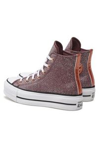 Converse Trampki Chuck Taylor All Star Life Hi A03240C Bordowy. Kolor: czerwony #5