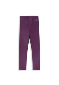 Legginsy dziecięce turystyczne ocieplane Lemon Explore ZL4. Kolor: fioletowy. Materiał: elastan, poliester, bawełna. Sezon: zima. Styl: sportowy