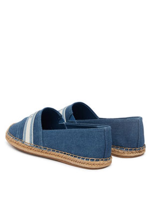 TOMMY HILFIGER - Tommy Hilfiger Espadryle Hilfiger Webbing Espadrille FW0FW09334 Niebieski. Kolor: niebieski. Materiał: materiał