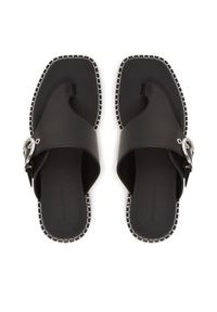 Karl Lagerfeld - KARL LAGERFELD Japonki Kleo KL81325 Czarny. Kolor: czarny. Materiał: skóra #1
