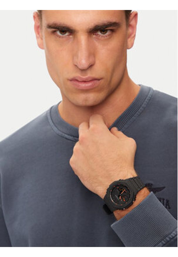 G-Shock Zegarek GA-2100-1A4ER Czarny. Kolor: czarny