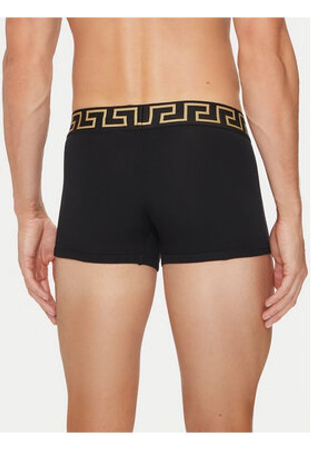 VERSACE - Versace Komplet 2 par bokserek AU10181 1A10011 Czarny. Kolor: czarny. Materiał: bawełna