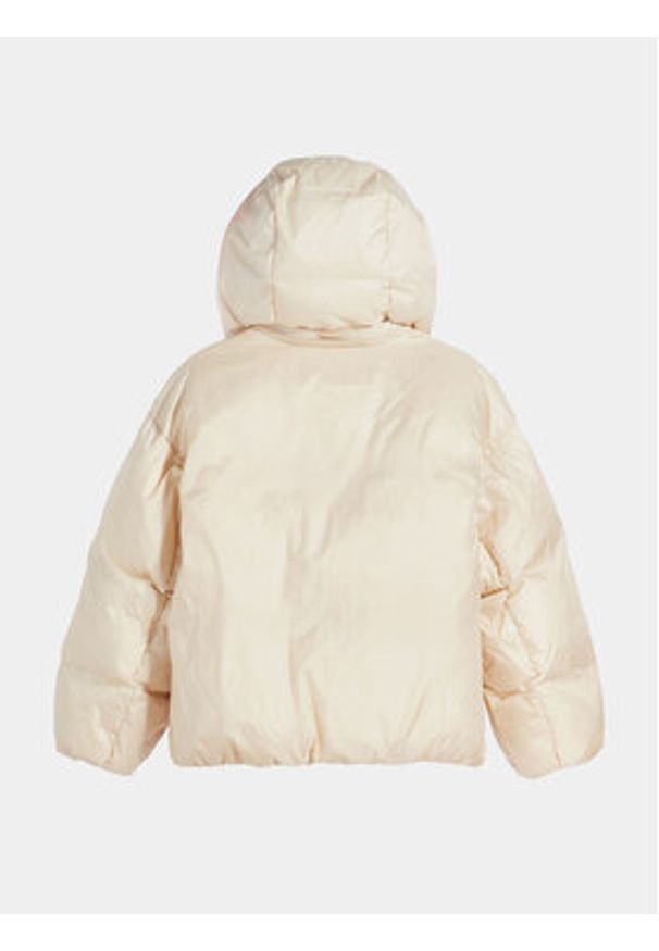 Levi's® Kurtka puchowa Pillow Bubble A5880-0003 Écru Relaxed Fit. Materiał: syntetyk
