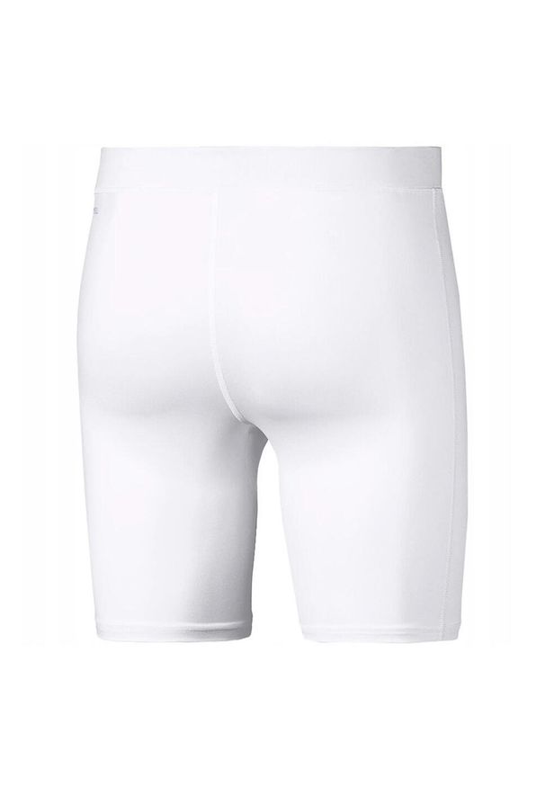 Puma - Męskie Spodenki Liga Thermoactive Base Layer Shorts. Kolor: biały. Sport: turystyka piesza