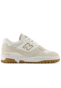 Buty damskie New Balance BBW550TB – beżowe. Okazja: na co dzień. Kolor: beżowy. Materiał: materiał, skóra, syntetyk. Szerokość cholewki: normalna. Wzór: motyw zwierzęcy, nadruk