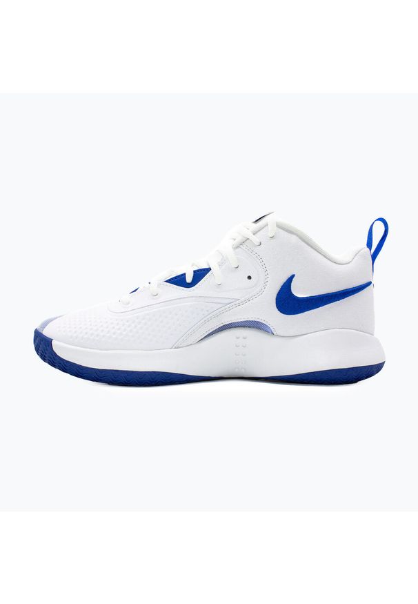 Buty do siatkówki Nike React Hyperset 2. Kolor: biały, niebieski, wielokolorowy. Sport: siatkówka