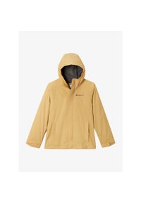 columbia - Kurtka przeciwdeszczowa chłopięca Columbia Watertight Jacket. Kolor: żółty. Sport: turystyka piesza
